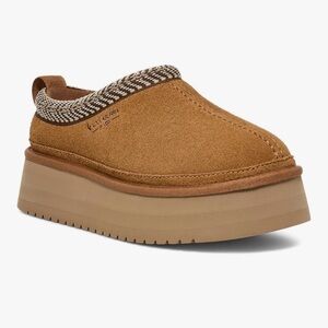 Koolaburra by UGG Women's Burree Platform Slipper - Chestnut